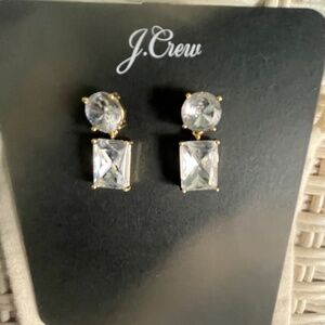 J Crew Brand New Crystal Earrings